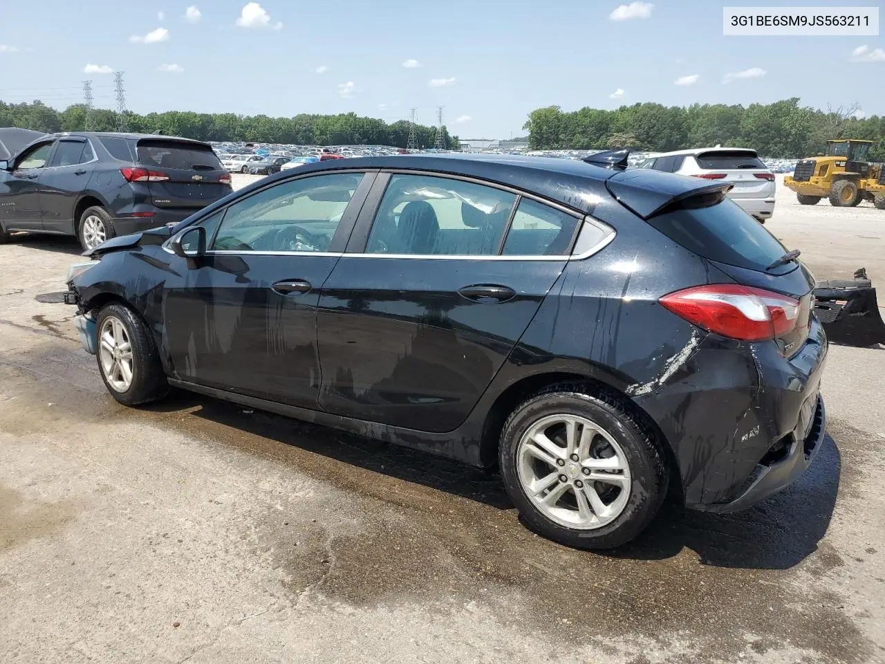 2018 Chevrolet Cruze Lt VIN: 3G1BE6SM9JS563211 Lot: 58672535