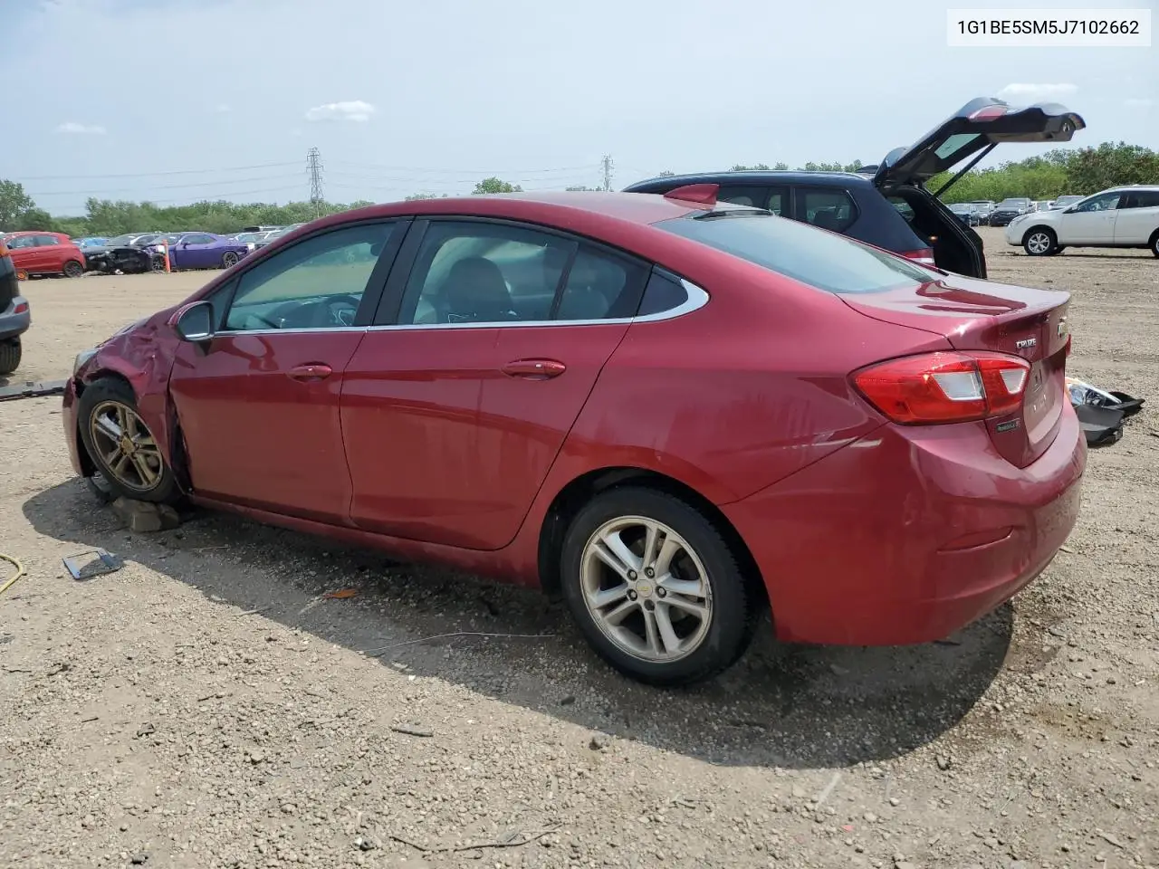 2018 Chevrolet Cruze Lt VIN: 1G1BE5SM5J7102662 Lot: 59604125