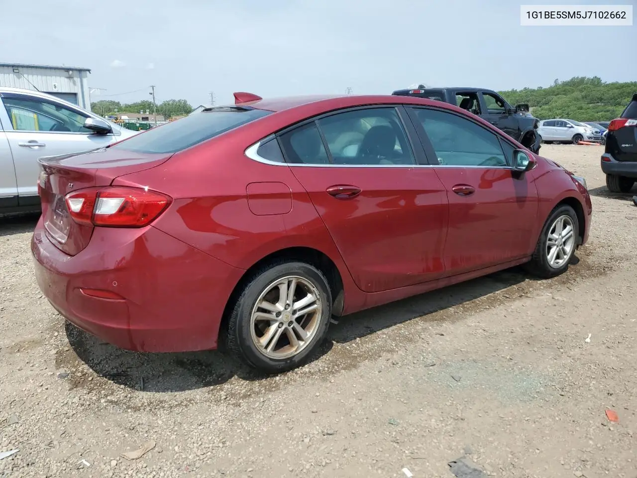 2018 Chevrolet Cruze Lt VIN: 1G1BE5SM5J7102662 Lot: 59604125