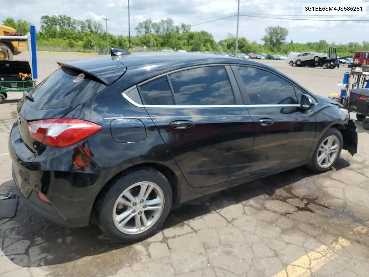 2018 Chevrolet Cruze Lt VIN: 3G1BE6SM4JS586251 Lot: 60347815