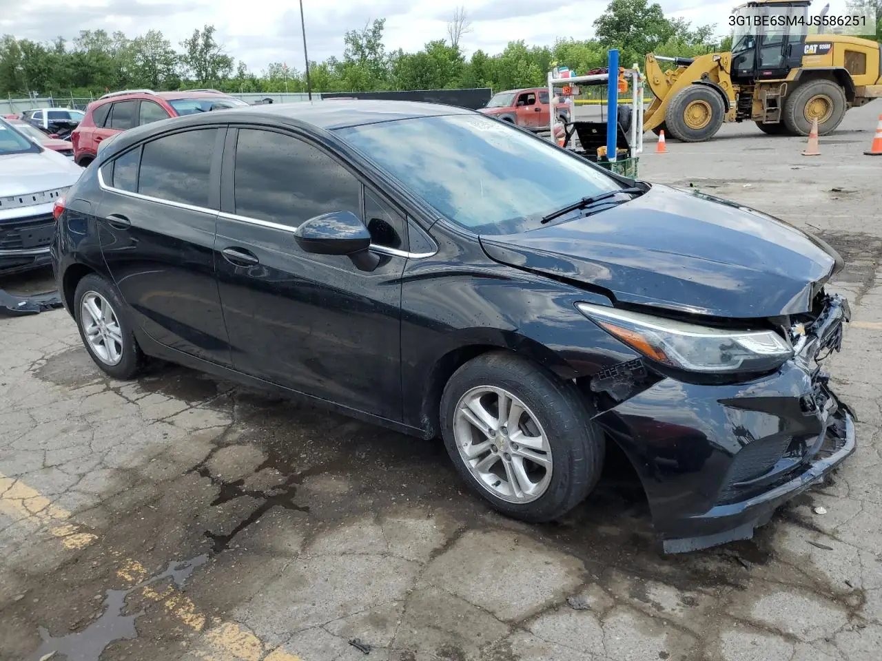 2018 Chevrolet Cruze Lt VIN: 3G1BE6SM4JS586251 Lot: 60347815