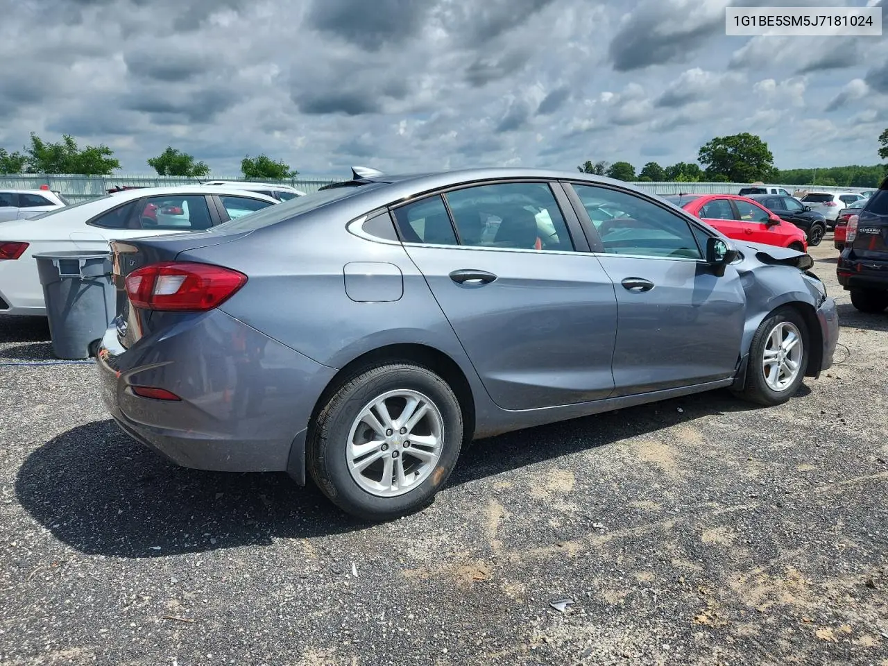 2018 Chevrolet Cruze Lt VIN: 1G1BE5SM5J7181024 Lot: 62763275