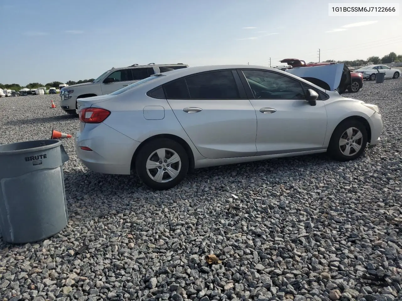 2018 Chevrolet Cruze Ls VIN: 1G1BC5SM6J7122666 Lot: 62844665