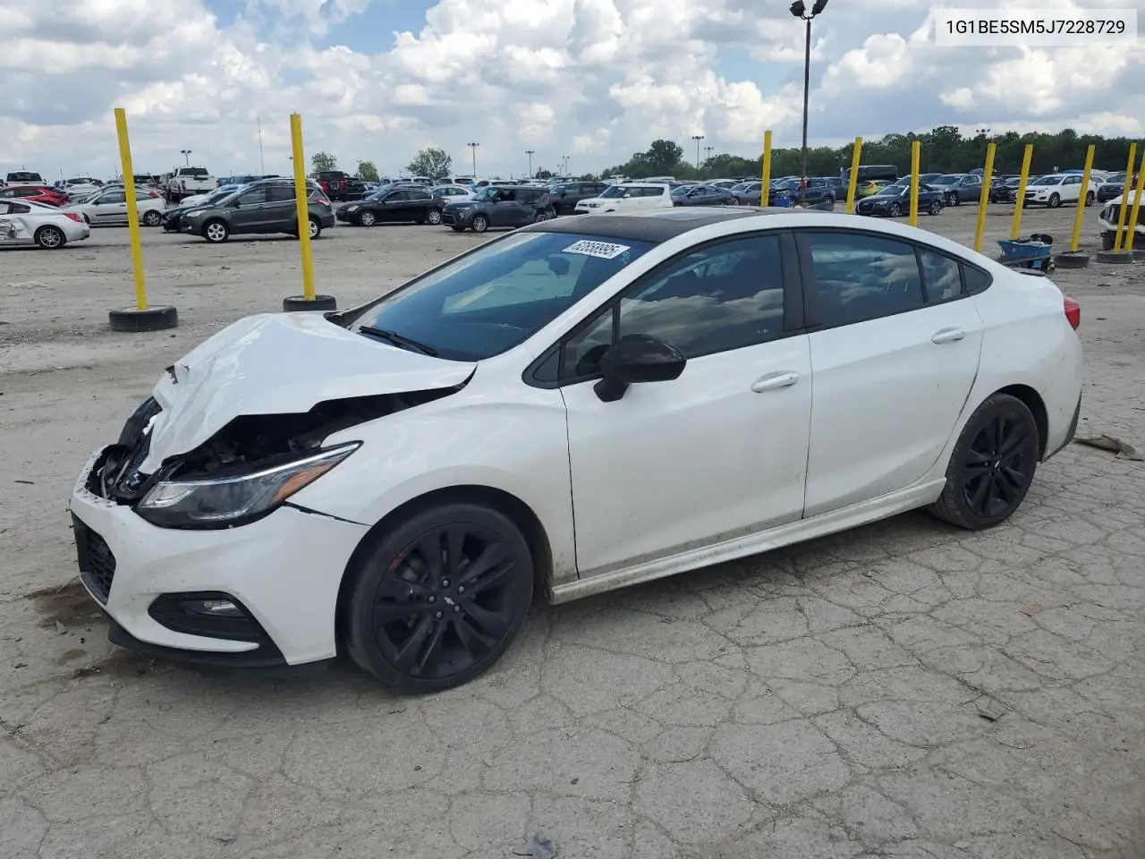 2018 Chevrolet Cruze Lt VIN: 1G1BE5SM5J7228729 Lot: 62858995