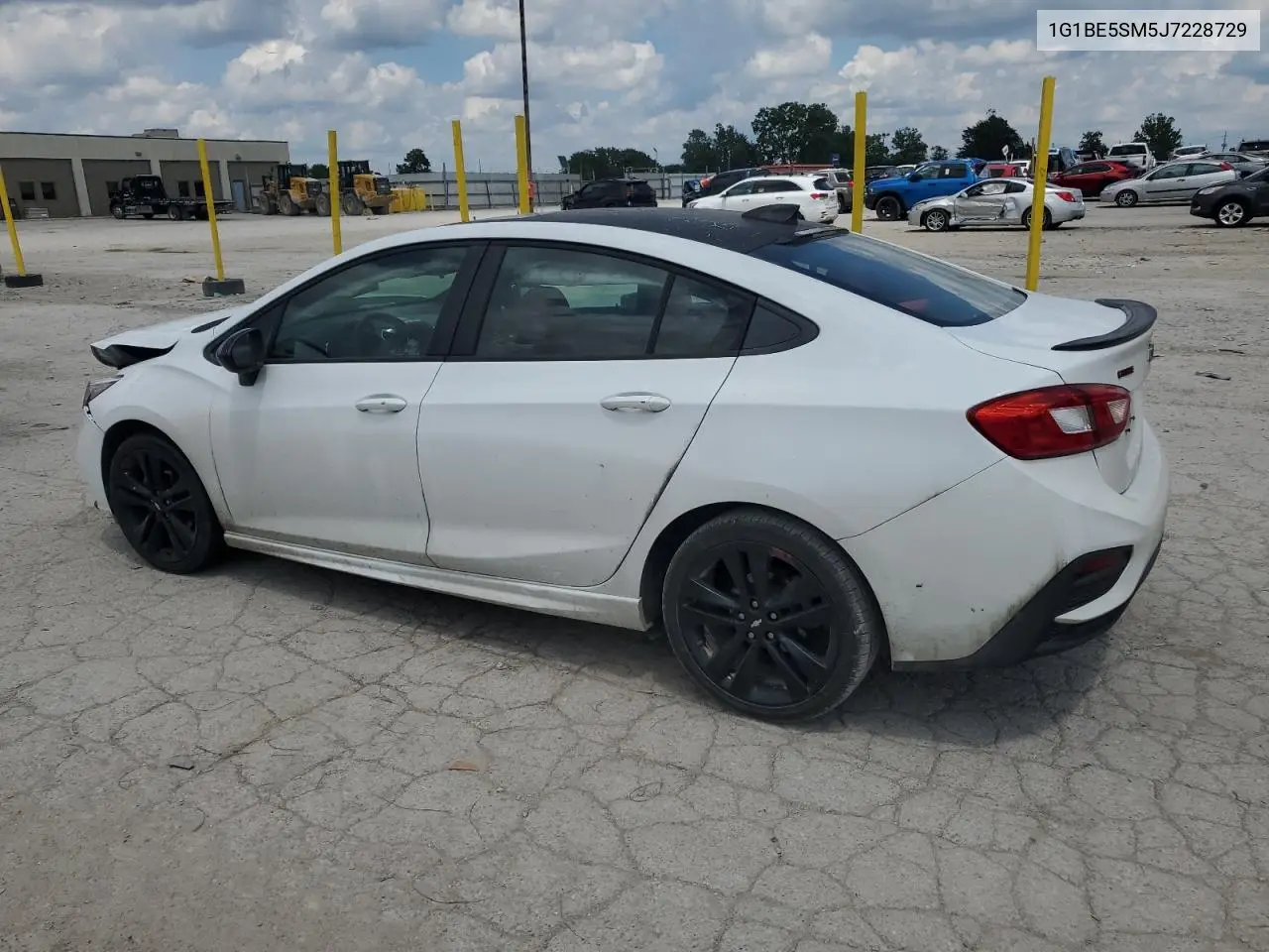 2018 Chevrolet Cruze Lt VIN: 1G1BE5SM5J7228729 Lot: 62858995