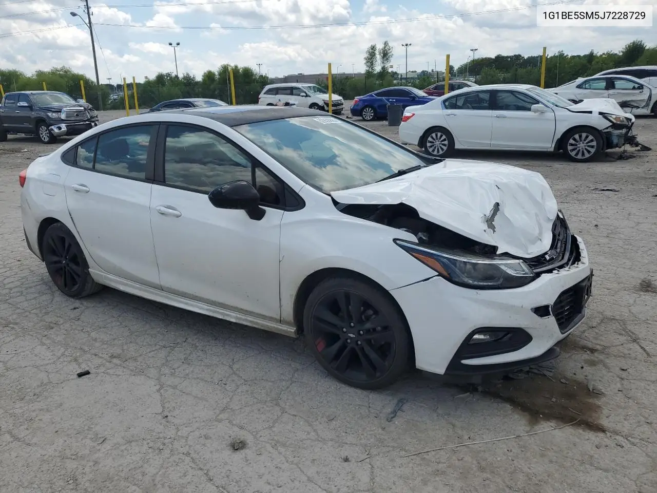 2018 Chevrolet Cruze Lt VIN: 1G1BE5SM5J7228729 Lot: 62858995