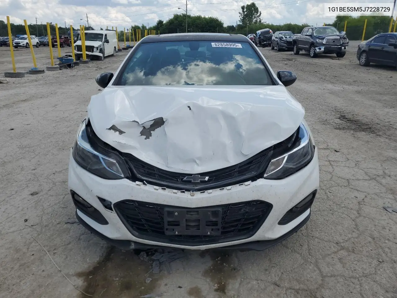 2018 Chevrolet Cruze Lt VIN: 1G1BE5SM5J7228729 Lot: 62858995