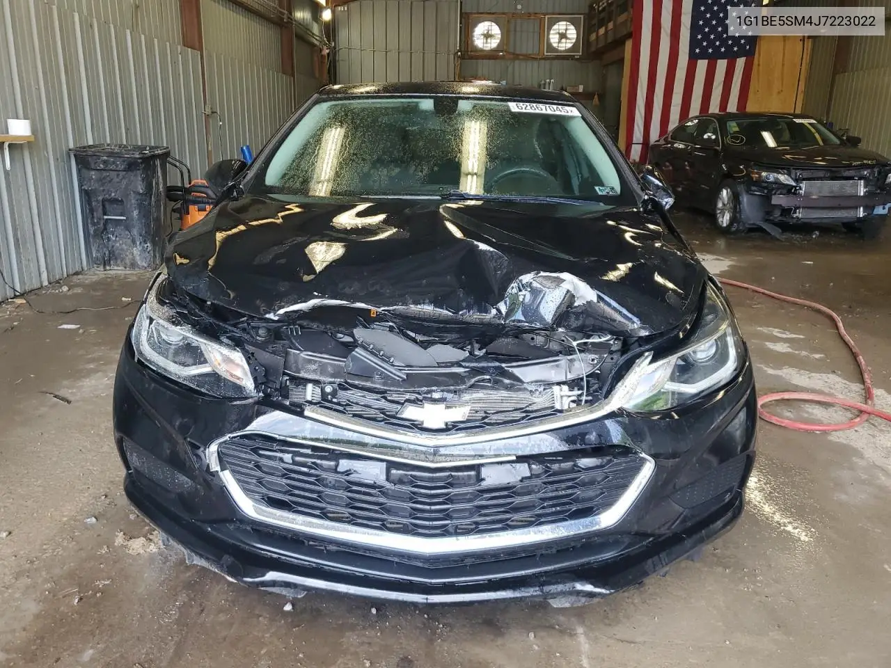 2018 Chevrolet Cruze Lt VIN: 1G1BE5SM4J7223022 Lot: 62867045