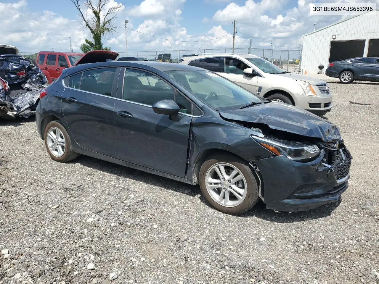 2018 Chevrolet Cruze Lt VIN: 3G1BE6SM4JS653396 Lot: 62893615