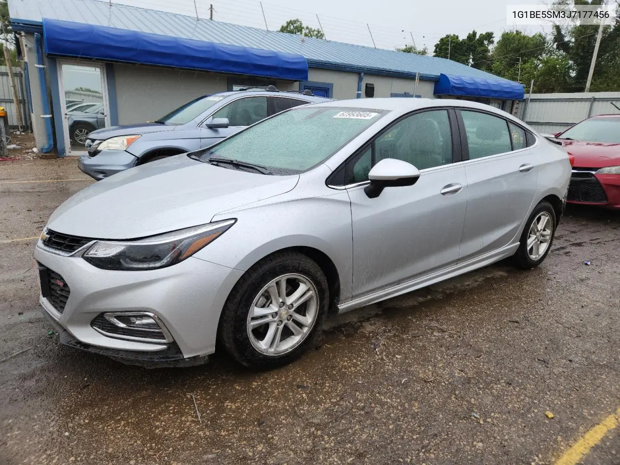 2018 Chevrolet Cruze Lt VIN: 1G1BE5SM3J7177456 Lot: 62993605