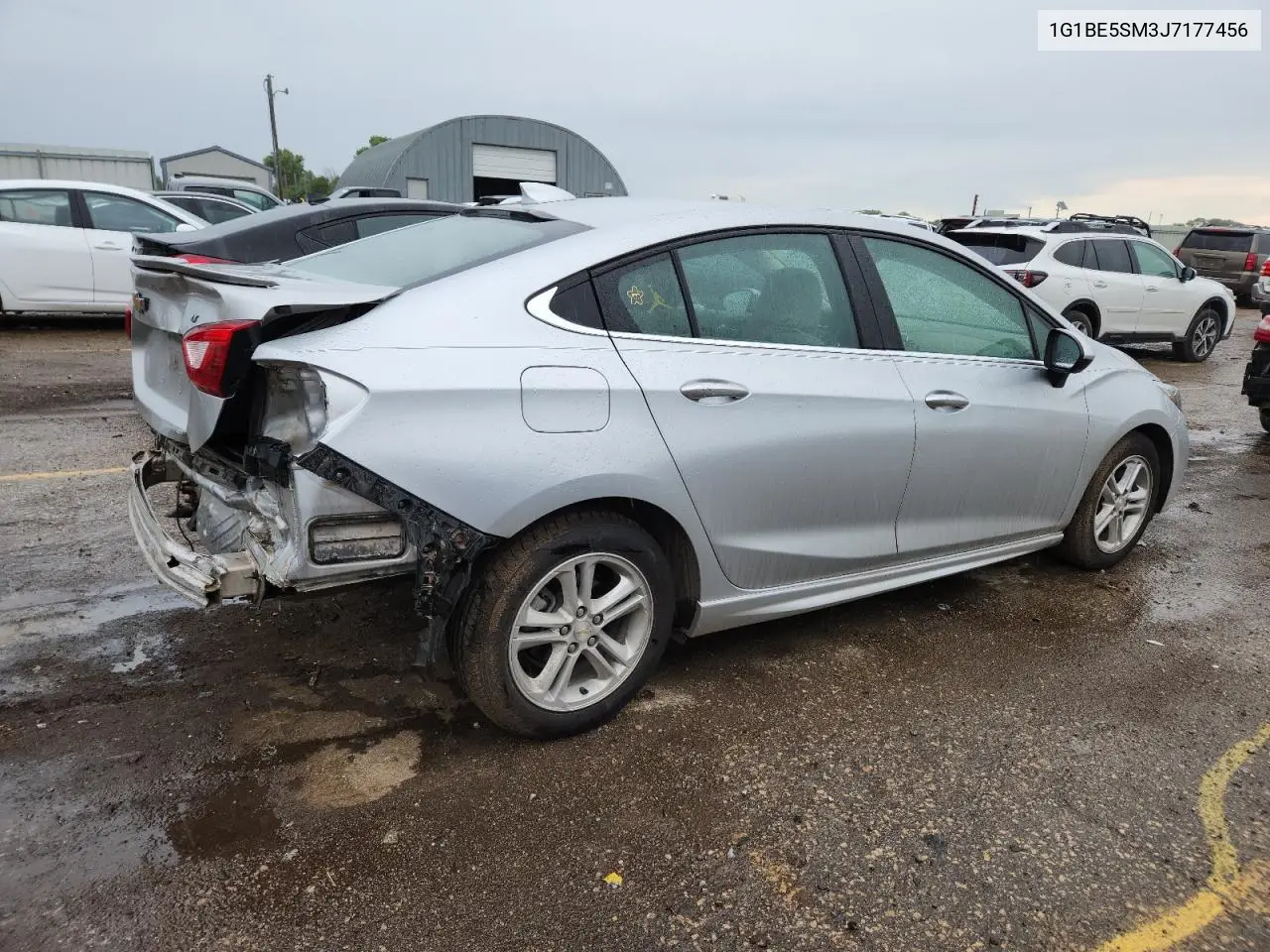 2018 Chevrolet Cruze Lt VIN: 1G1BE5SM3J7177456 Lot: 62993605