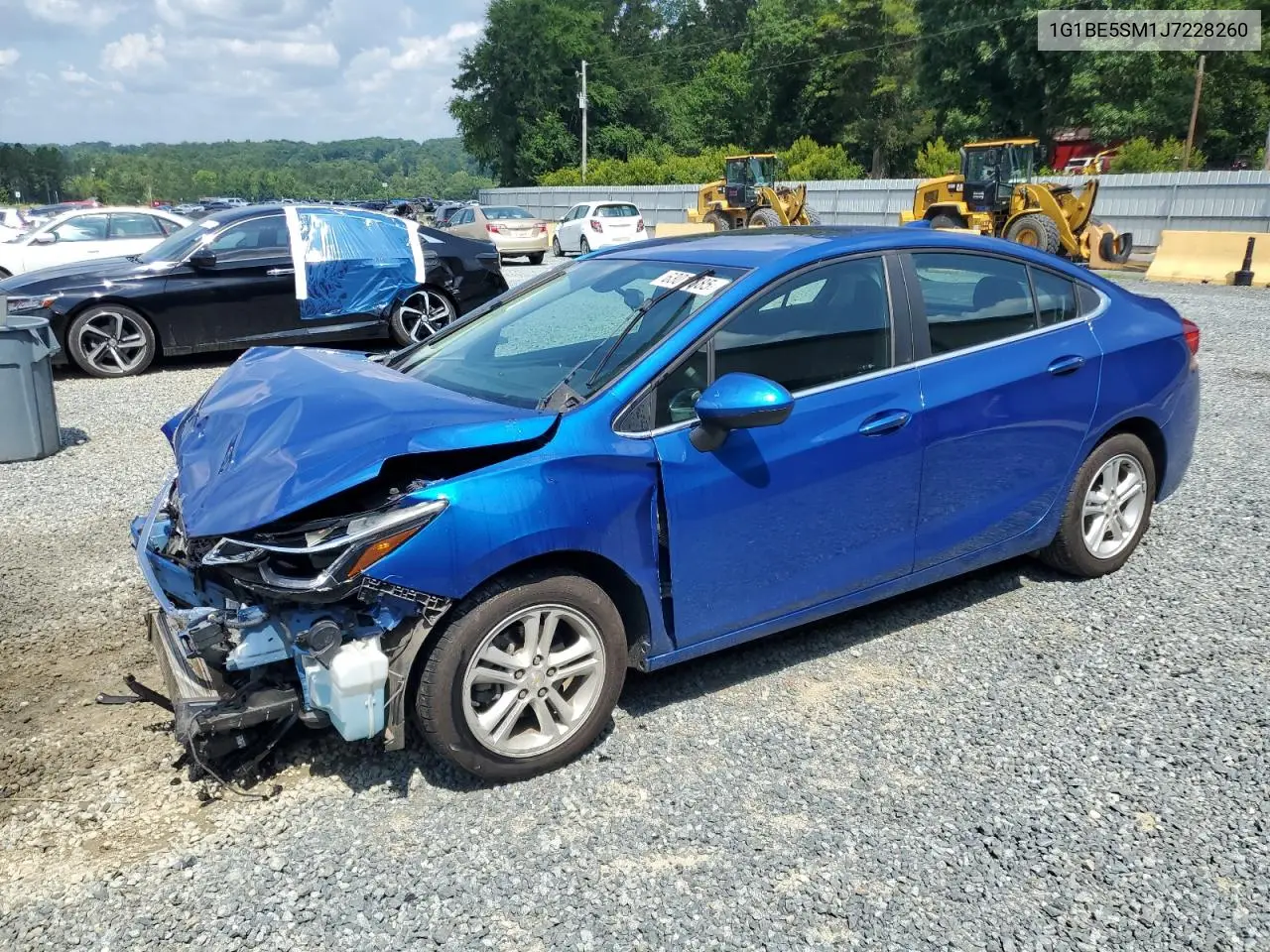 2018 Chevrolet Cruze Lt VIN: 1G1BE5SM1J7228260 Lot: 63017885
