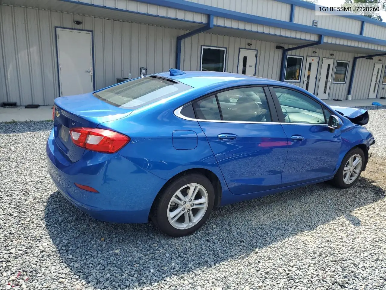 2018 Chevrolet Cruze Lt VIN: 1G1BE5SM1J7228260 Lot: 63017885