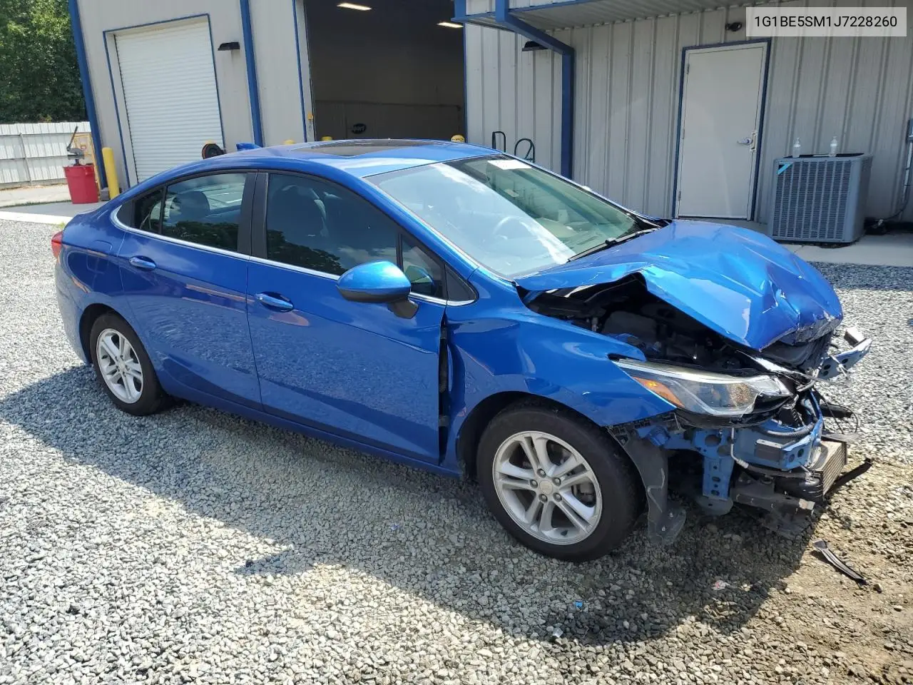 2018 Chevrolet Cruze Lt VIN: 1G1BE5SM1J7228260 Lot: 63017885