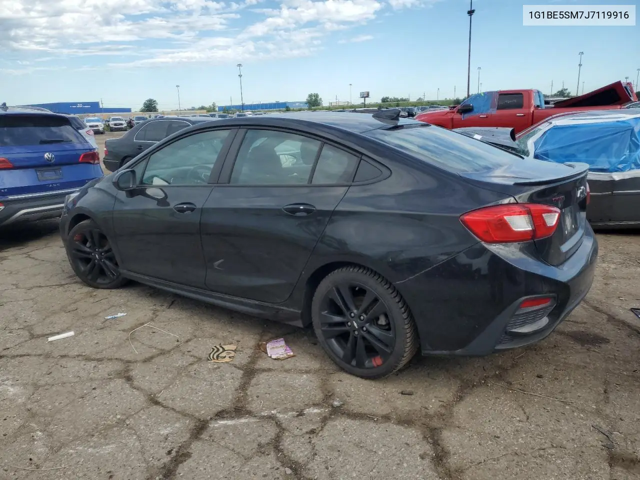 2018 Chevrolet Cruze Lt VIN: 1G1BE5SM7J7119916 Lot: 63087045