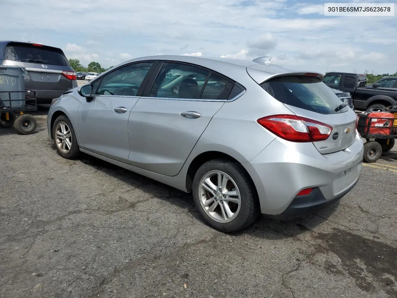 2018 Chevrolet Cruze Lt VIN: 3G1BE6SM7JS623678 Lot: 63187815