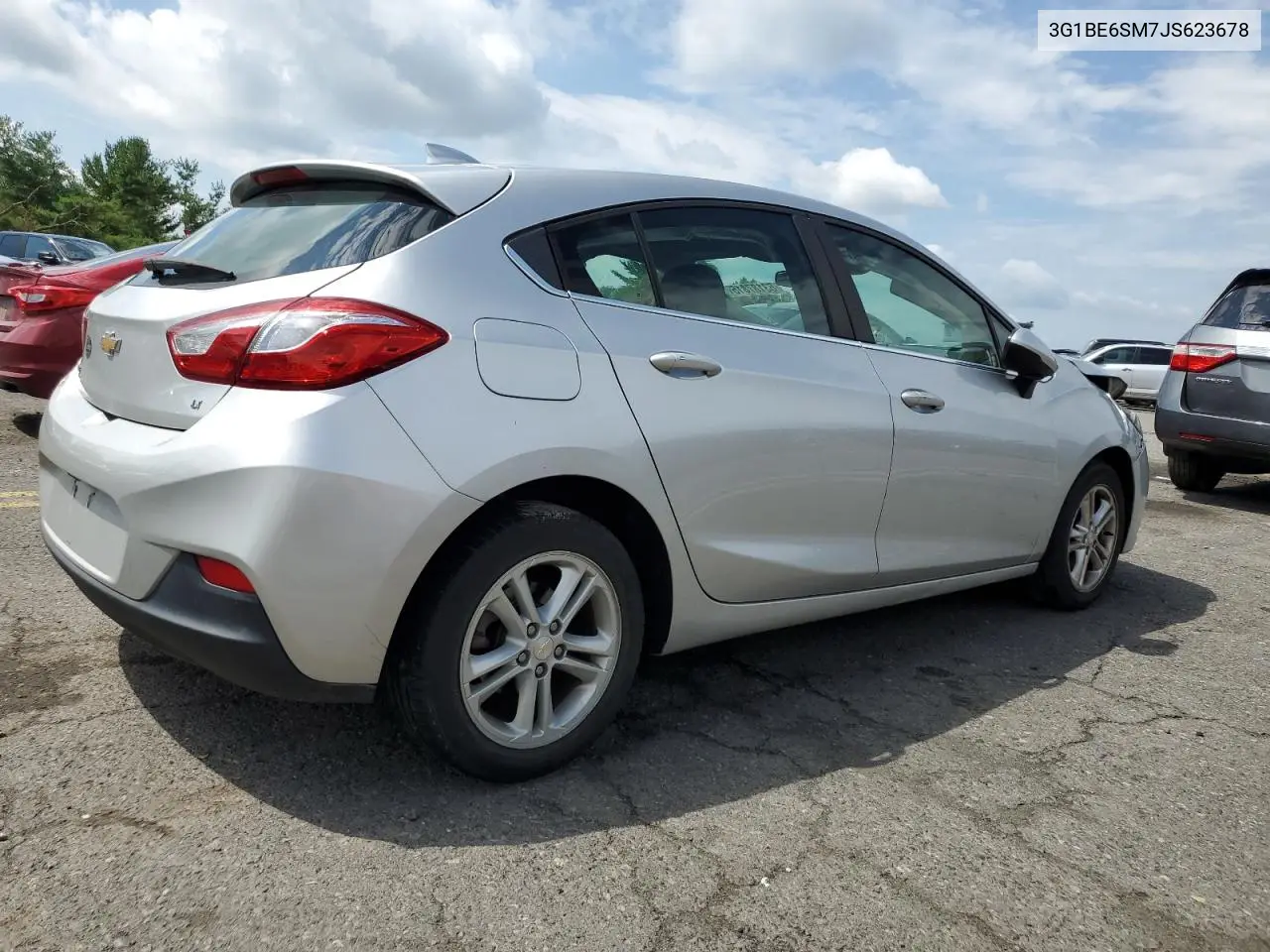 2018 Chevrolet Cruze Lt VIN: 3G1BE6SM7JS623678 Lot: 63187815