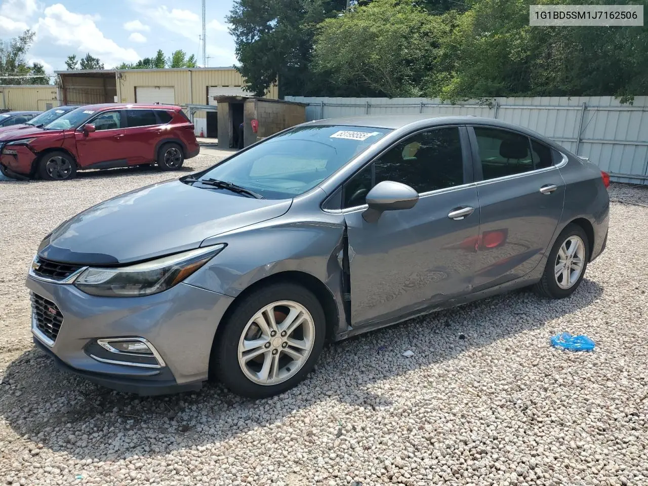 2018 Chevrolet Cruze Lt VIN: 1G1BD5SM1J7162506 Lot: 63199555