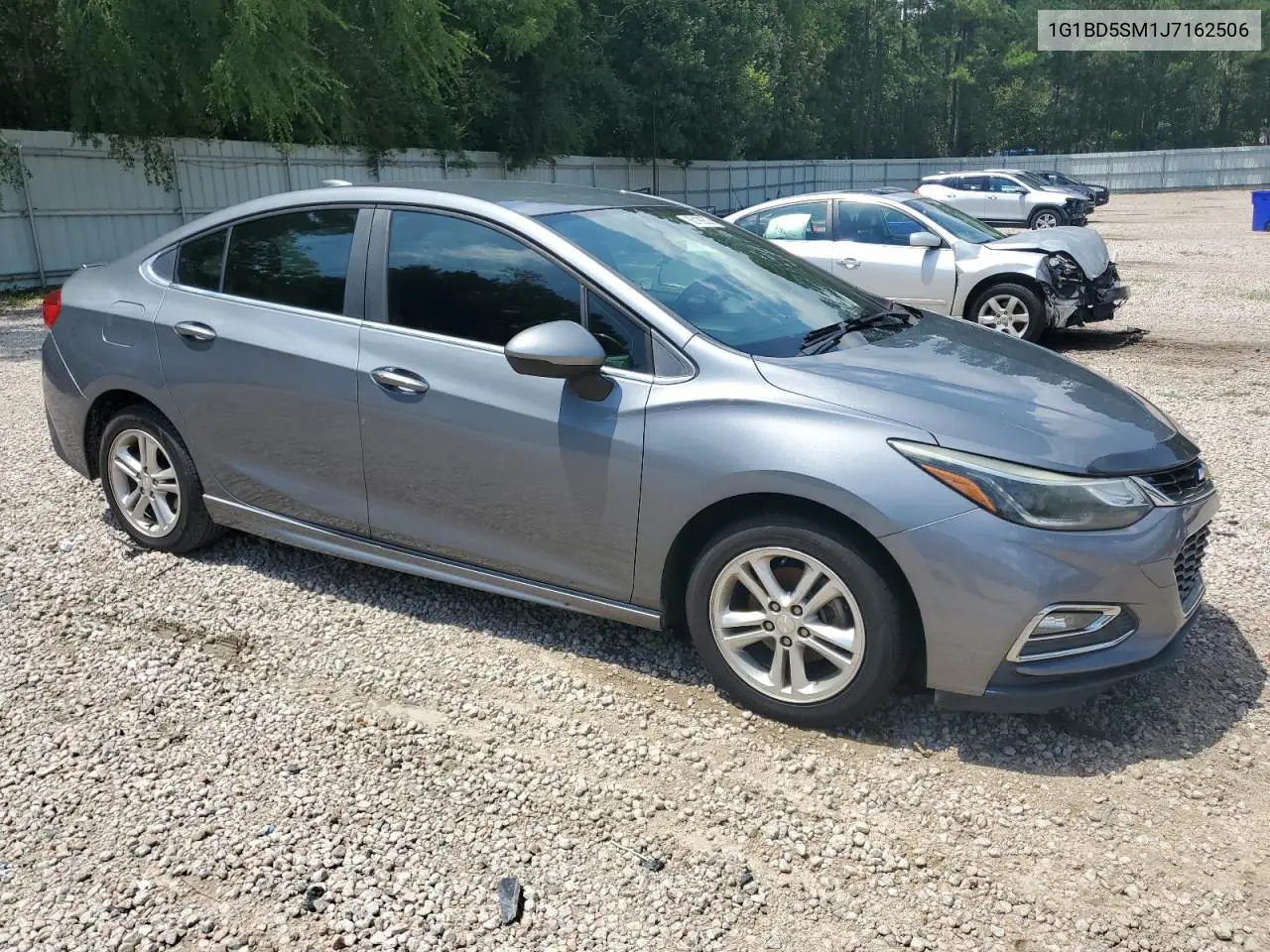 2018 Chevrolet Cruze Lt VIN: 1G1BD5SM1J7162506 Lot: 63199555