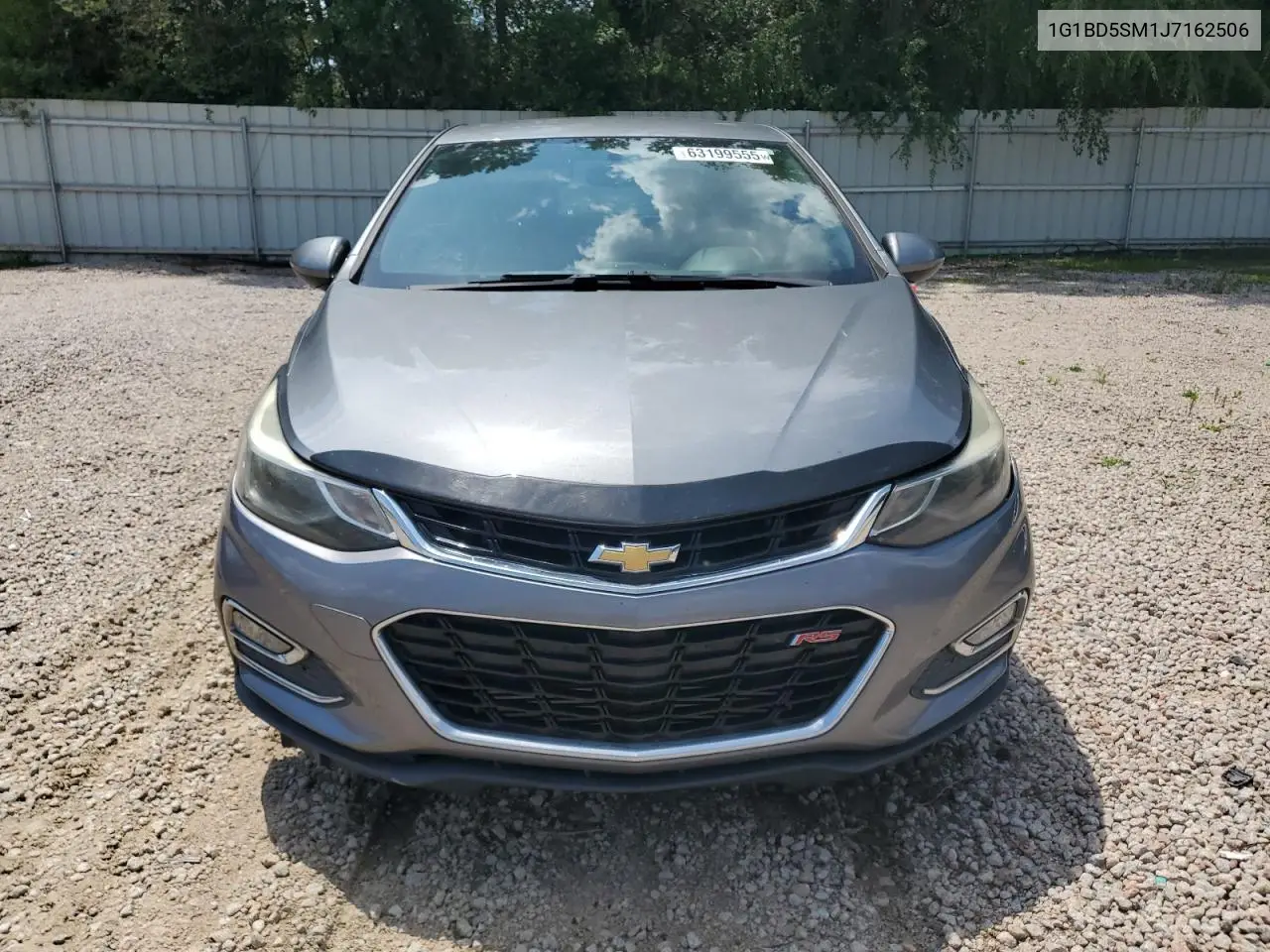 2018 Chevrolet Cruze Lt VIN: 1G1BD5SM1J7162506 Lot: 63199555