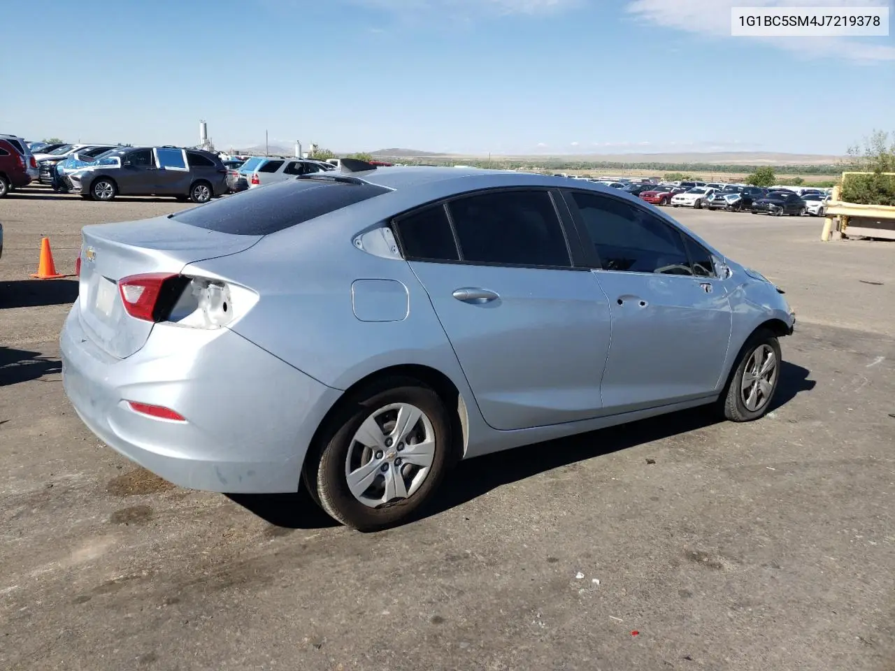 2018 Chevrolet Cruze Ls VIN: 1G1BC5SM4J7219378 Lot: 63408705
