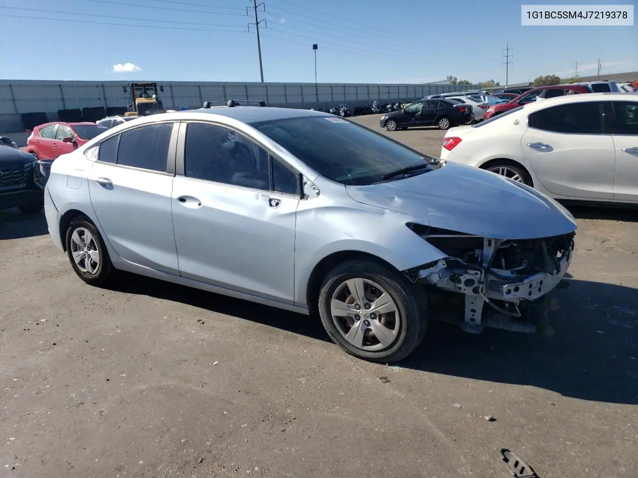 2018 Chevrolet Cruze Ls VIN: 1G1BC5SM4J7219378 Lot: 63408705