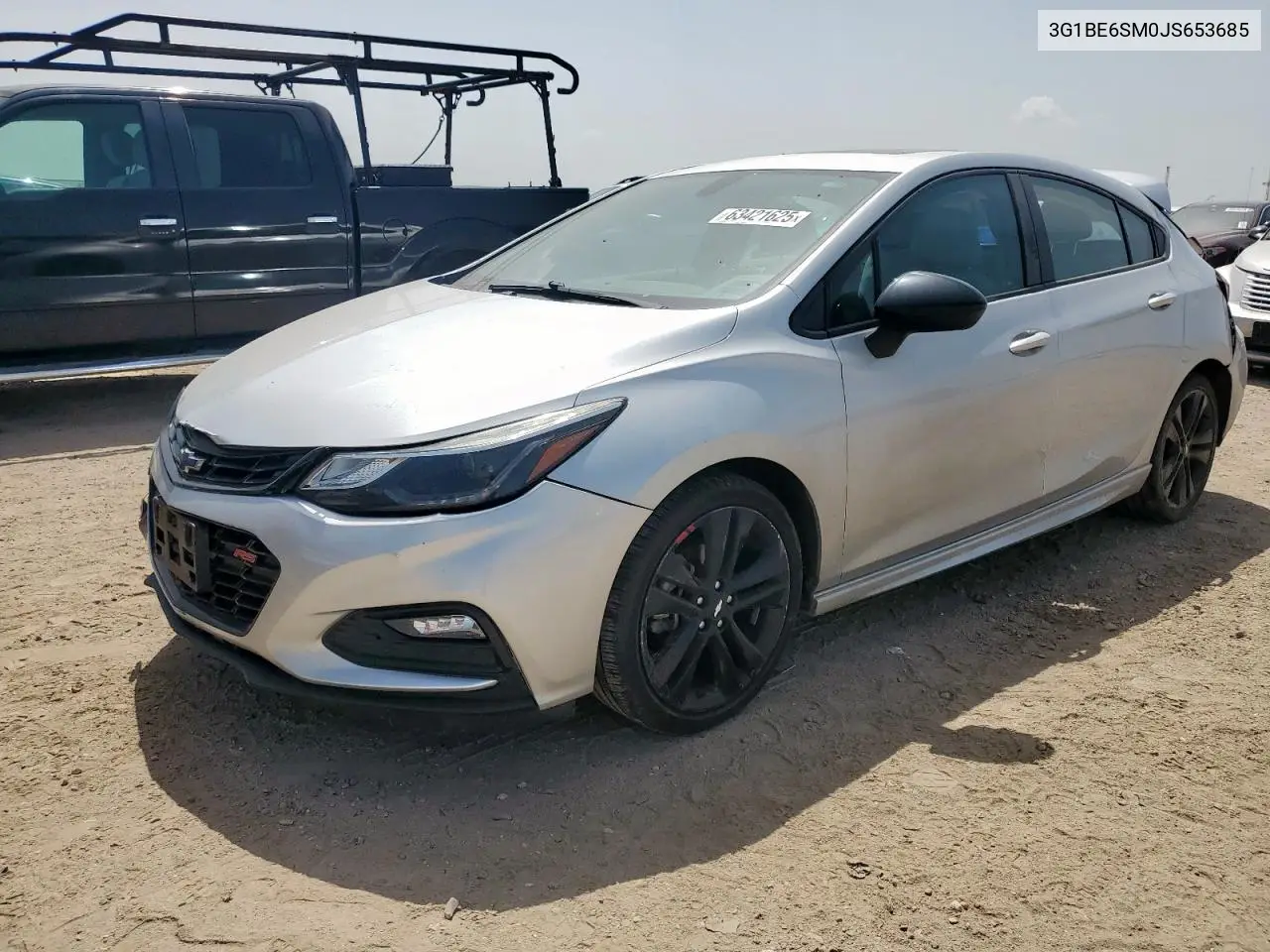 2018 Chevrolet Cruze Lt VIN: 3G1BE6SM0JS653685 Lot: 63421625