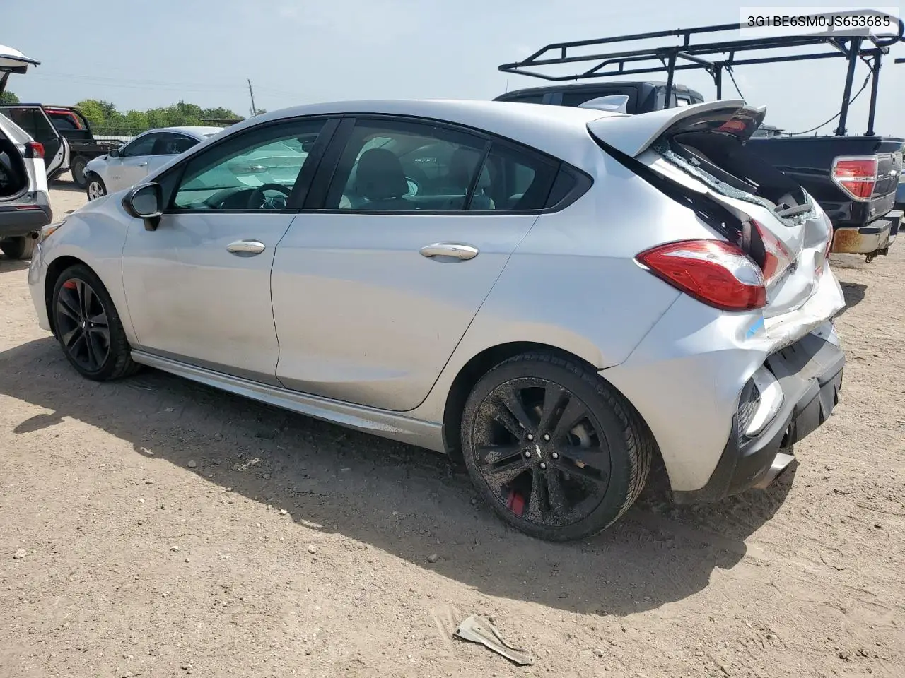 2018 Chevrolet Cruze Lt VIN: 3G1BE6SM0JS653685 Lot: 63421625