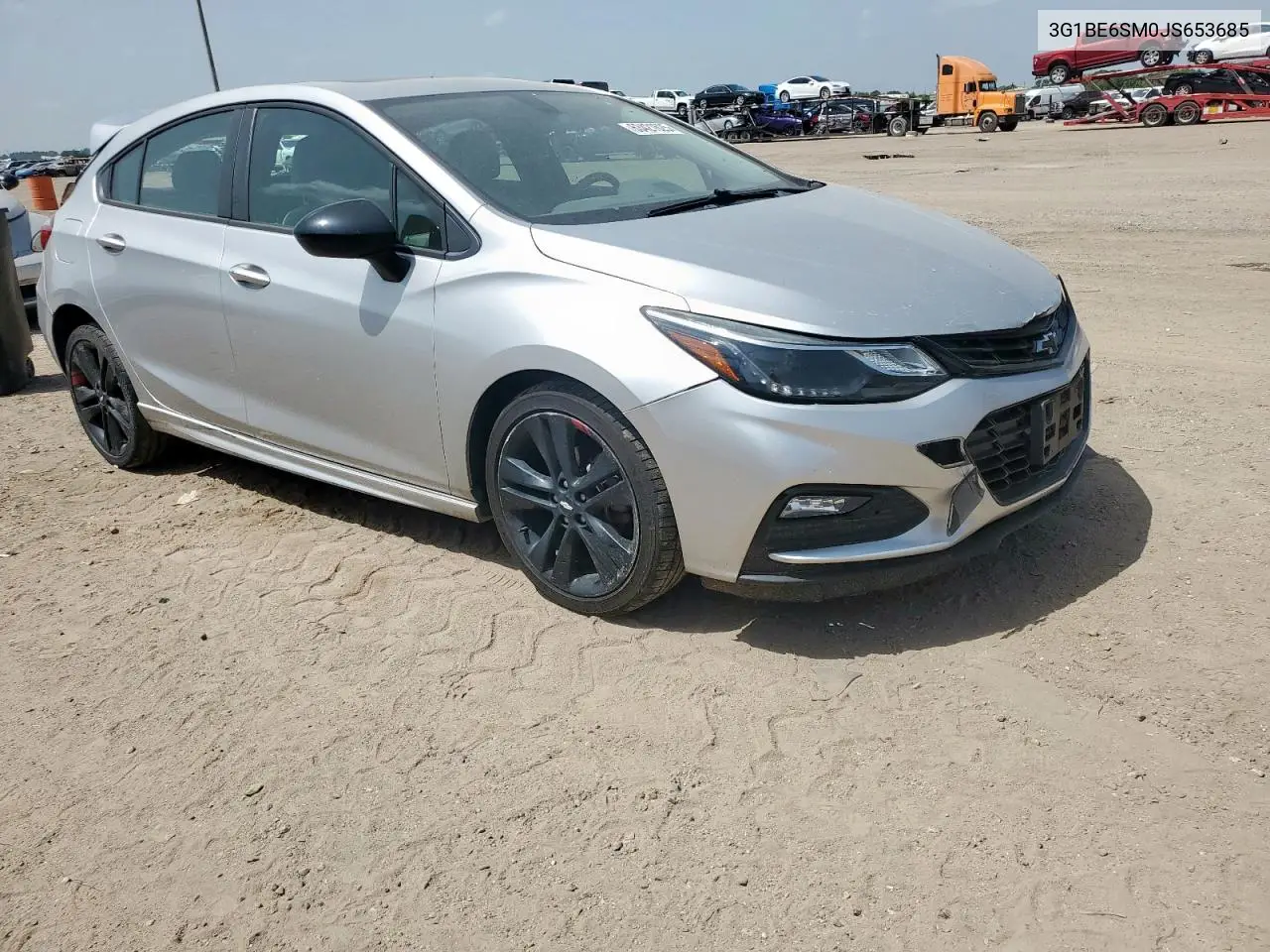 2018 Chevrolet Cruze Lt VIN: 3G1BE6SM0JS653685 Lot: 63421625
