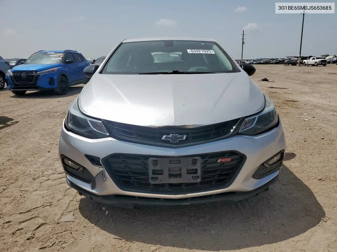 2018 Chevrolet Cruze Lt VIN: 3G1BE6SM0JS653685 Lot: 63421625