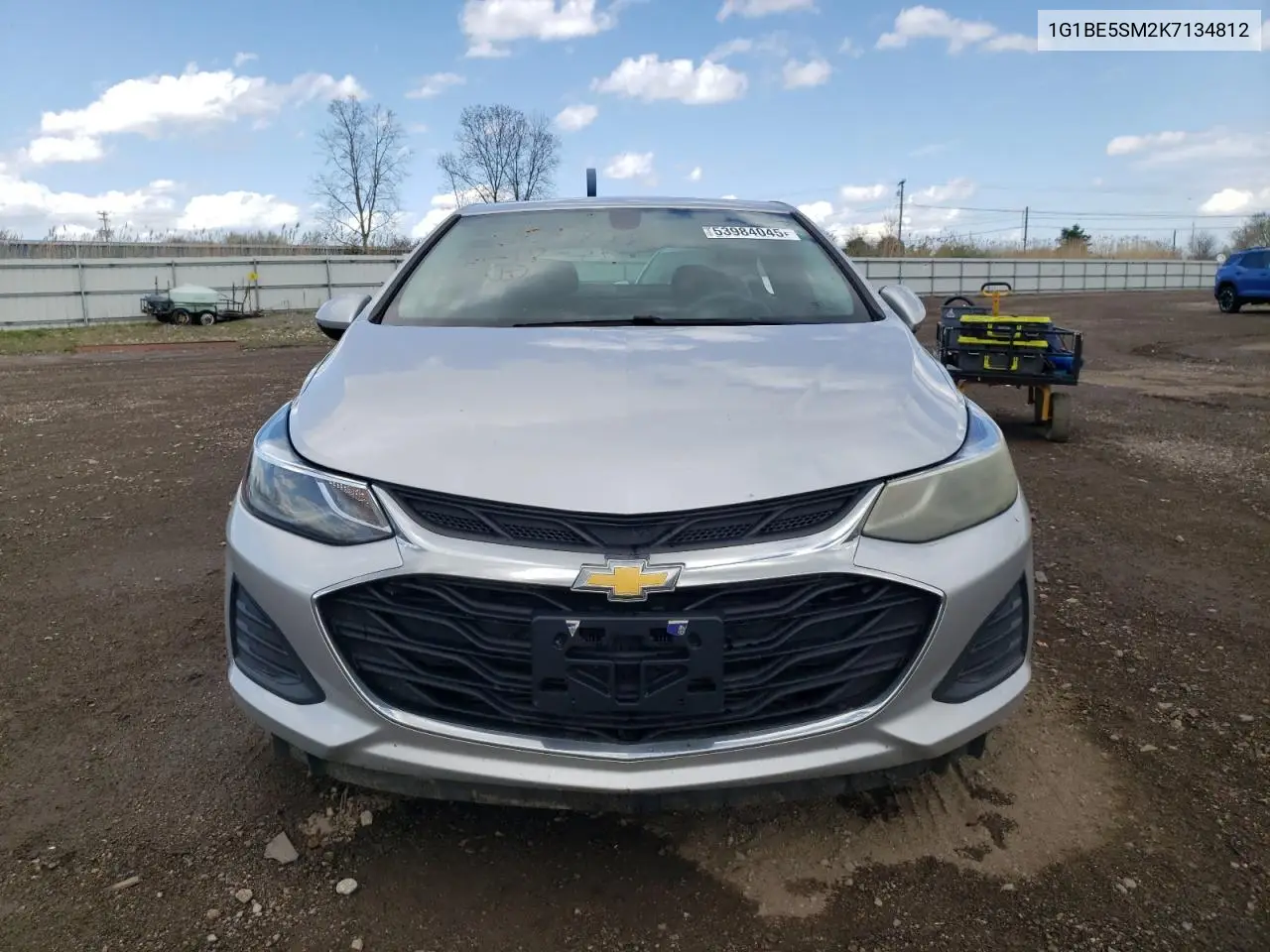2019 Chevrolet Cruze Lt VIN: 1G1BE5SM2K7134812 Lot: 53984045