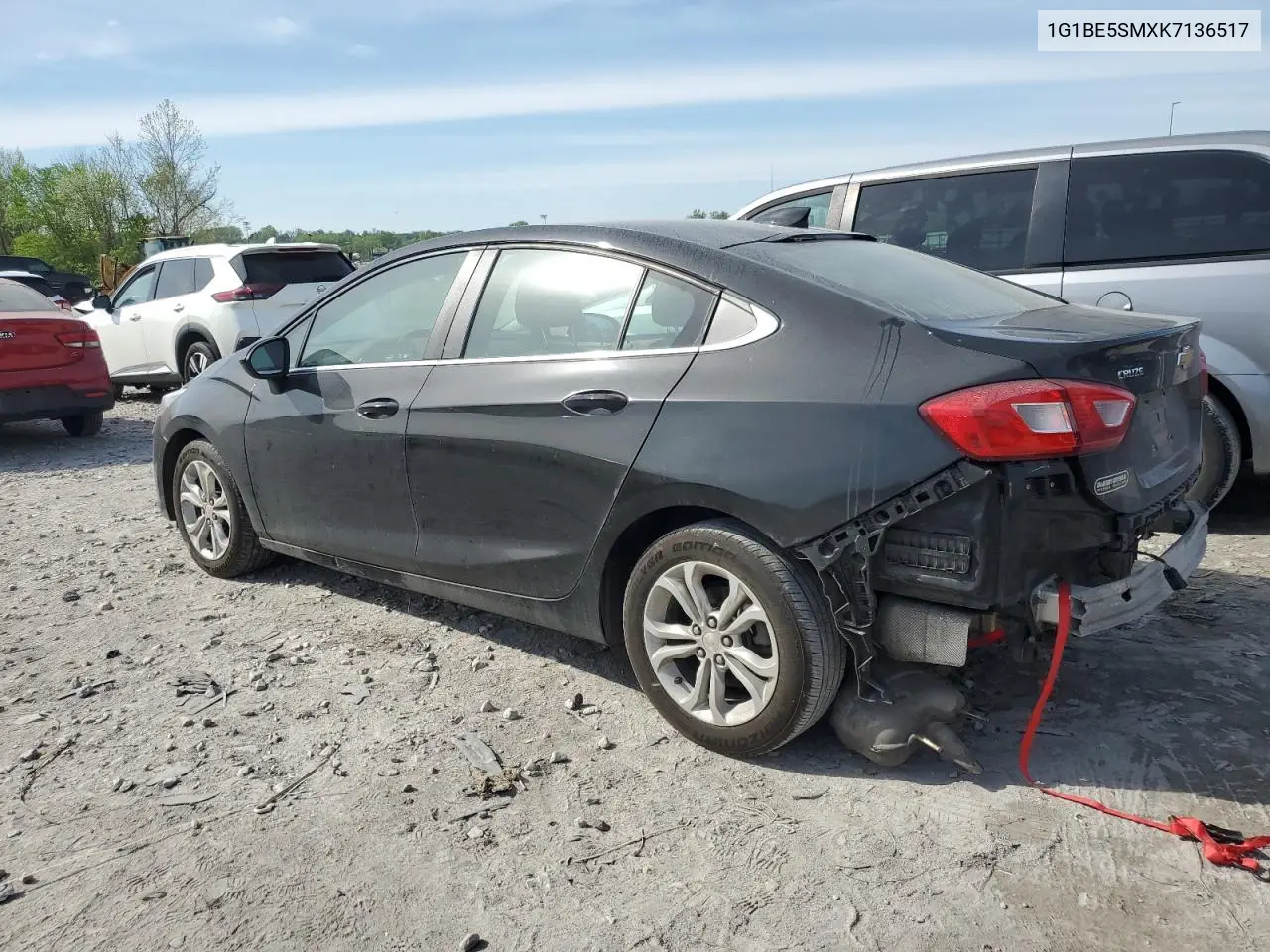 2019 Chevrolet Cruze Lt VIN: 1G1BE5SMXK7136517 Lot: 54151065