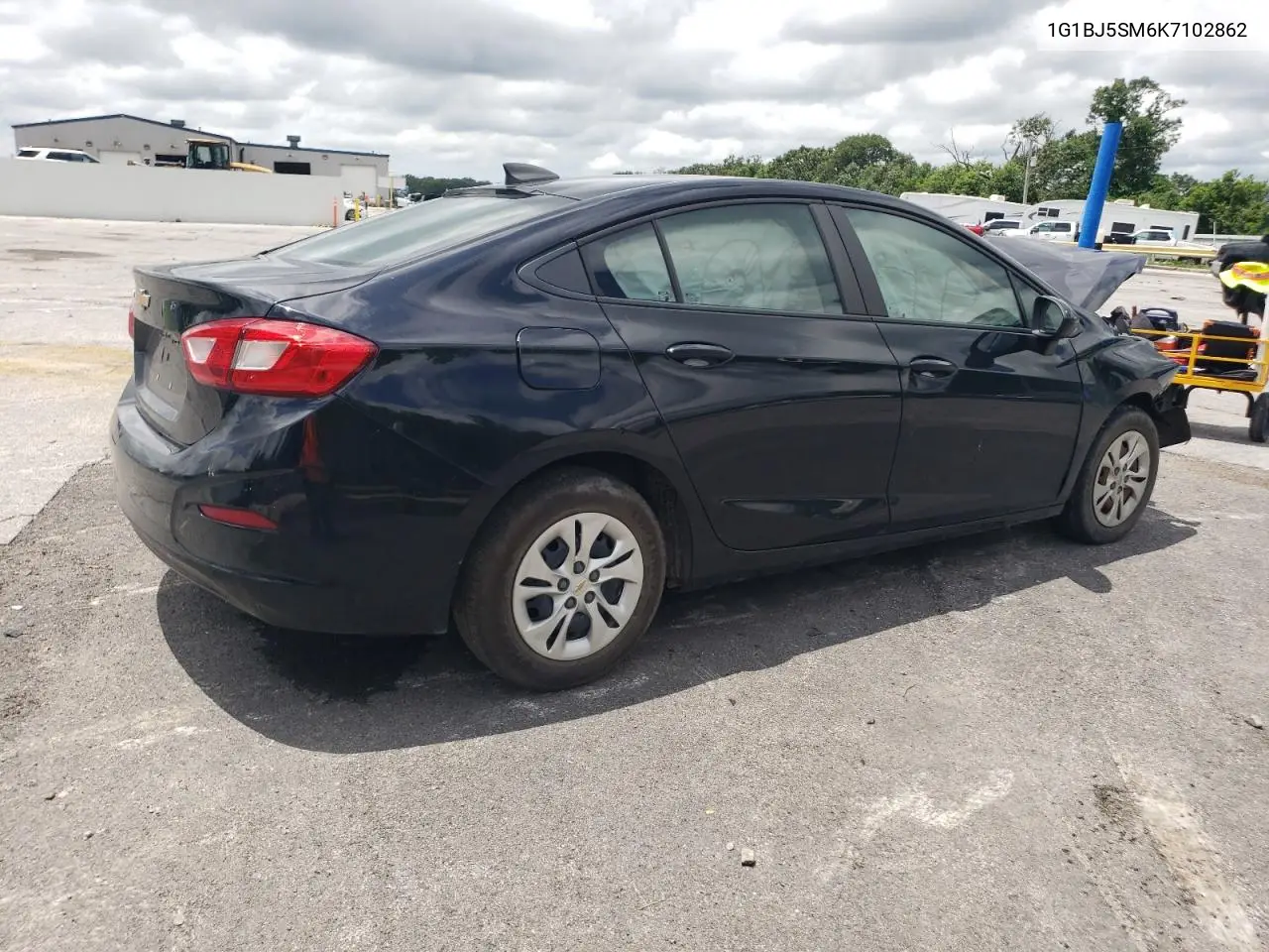 2019 Chevrolet Cruze VIN: 1G1BJ5SM6K7102862 Lot: 62697425