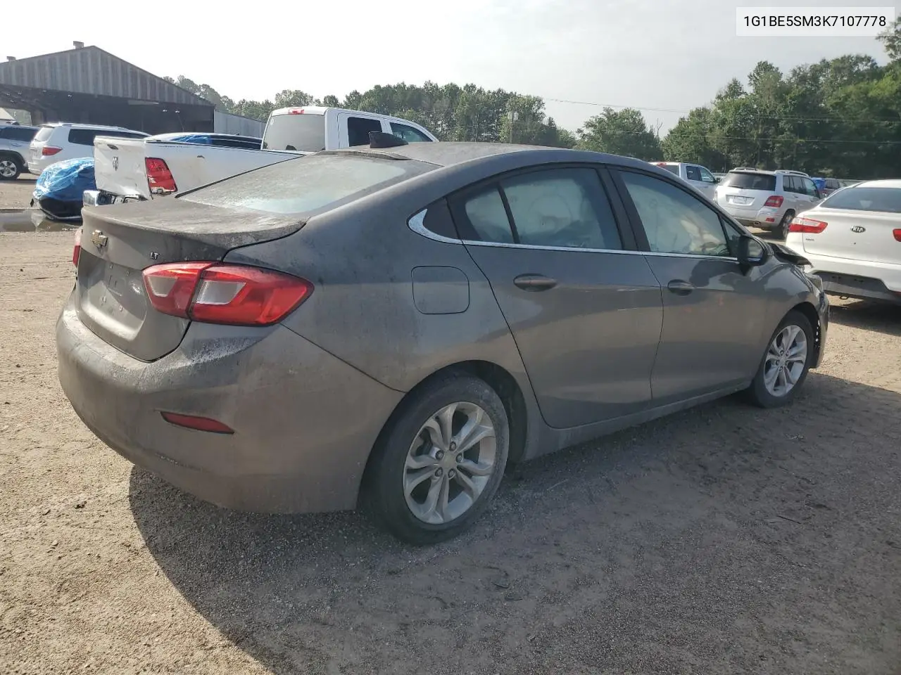 2019 Chevrolet Cruze Lt VIN: 1G1BE5SM3K7107778 Lot: 62738625