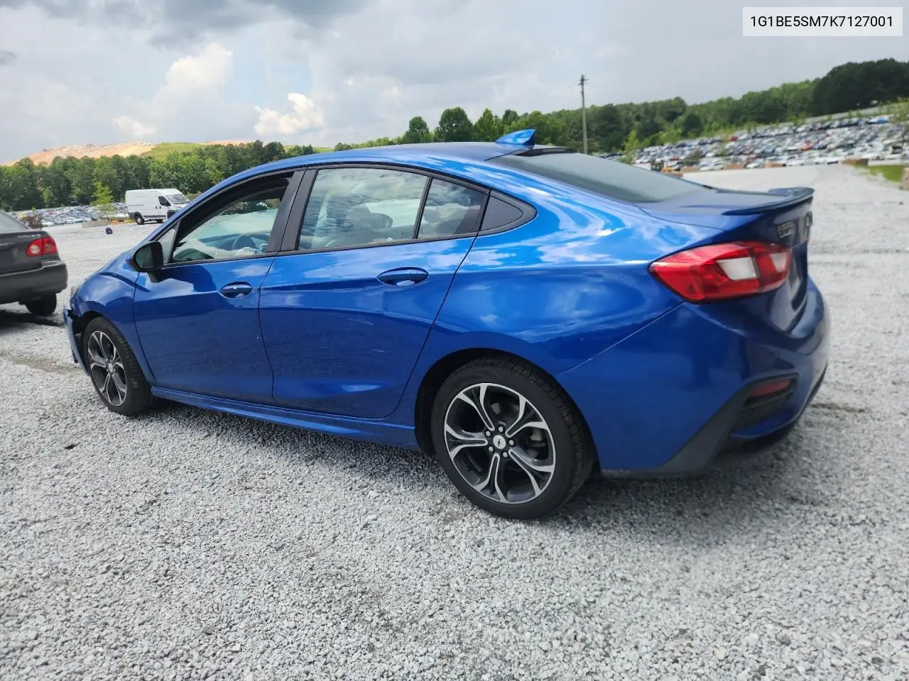 2019 Chevrolet Cruze Lt VIN: 1G1BE5SM7K7127001 Lot: 62895225
