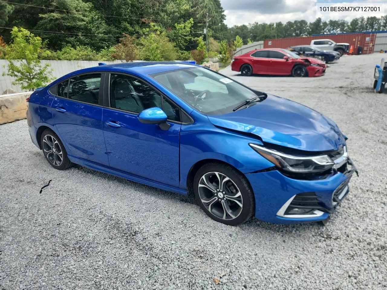 2019 Chevrolet Cruze Lt VIN: 1G1BE5SM7K7127001 Lot: 62895225