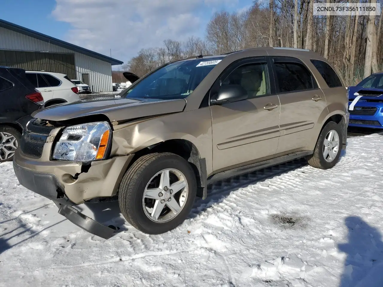 2005 Chevrolet Equinox Lt VIN: 2CNDL73F356111850 Lot: 42759605