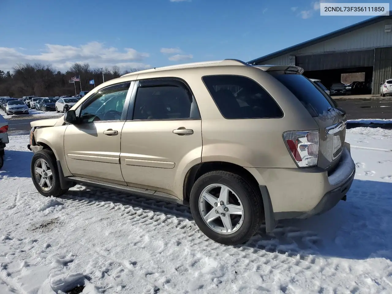 2005 Chevrolet Equinox Lt VIN: 2CNDL73F356111850 Lot: 42759605