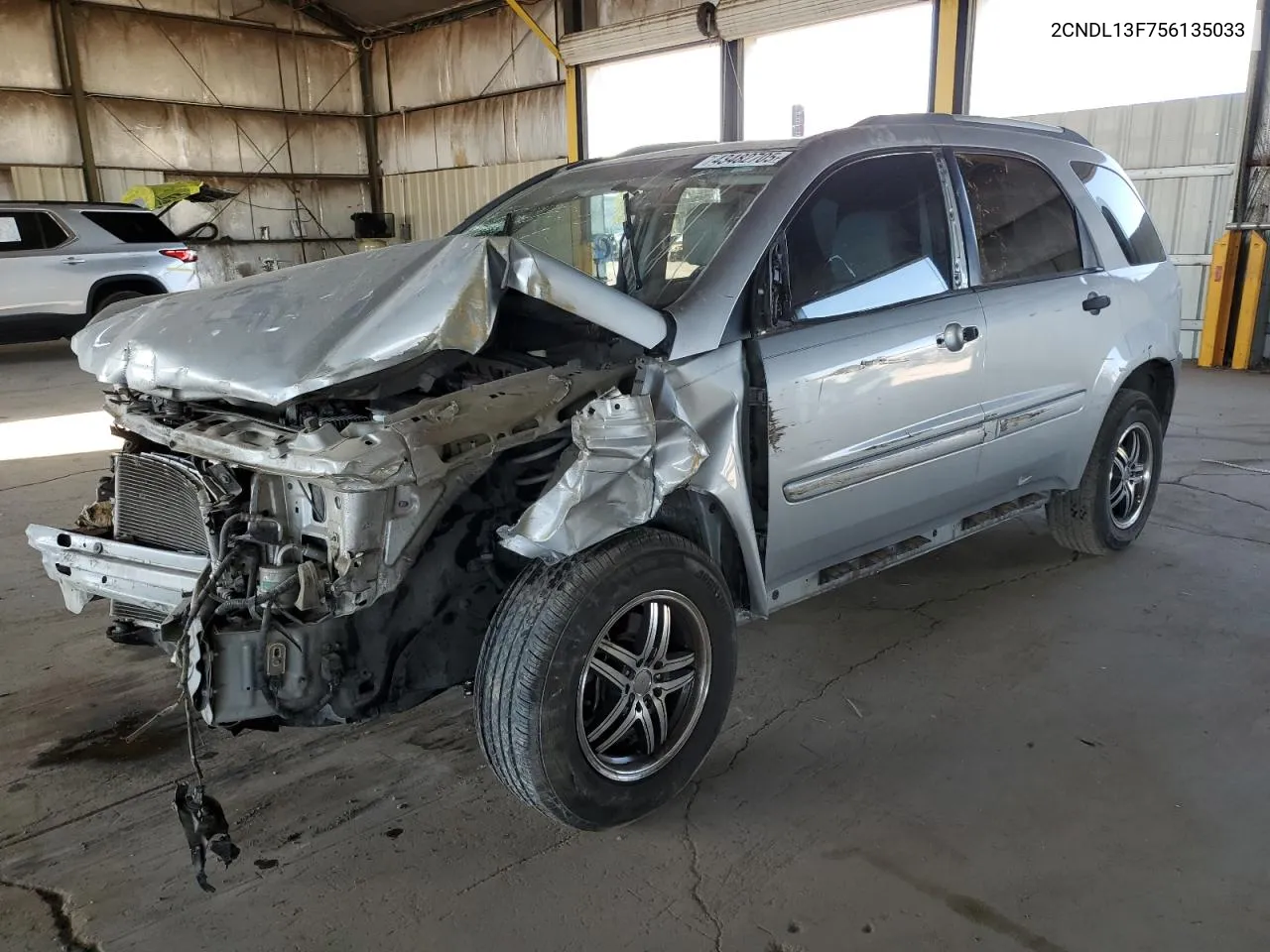 2005 Chevrolet Equinox Ls VIN: 2CNDL13F756135033 Lot: 43482705