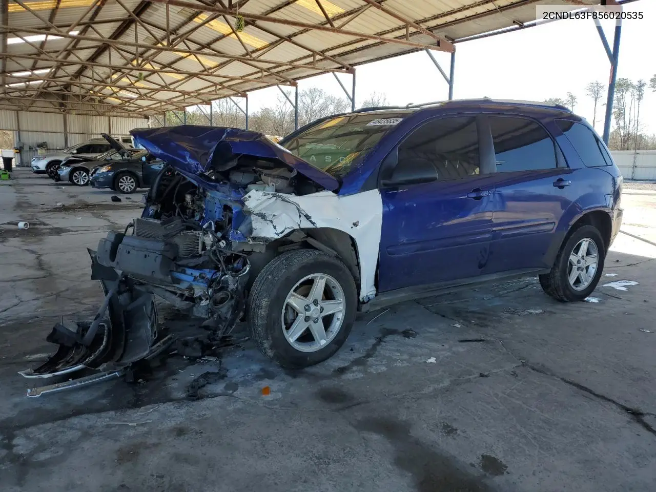 2005 Chevrolet Equinox Lt VIN: 2CNDL63F856020535 Lot: 48435635