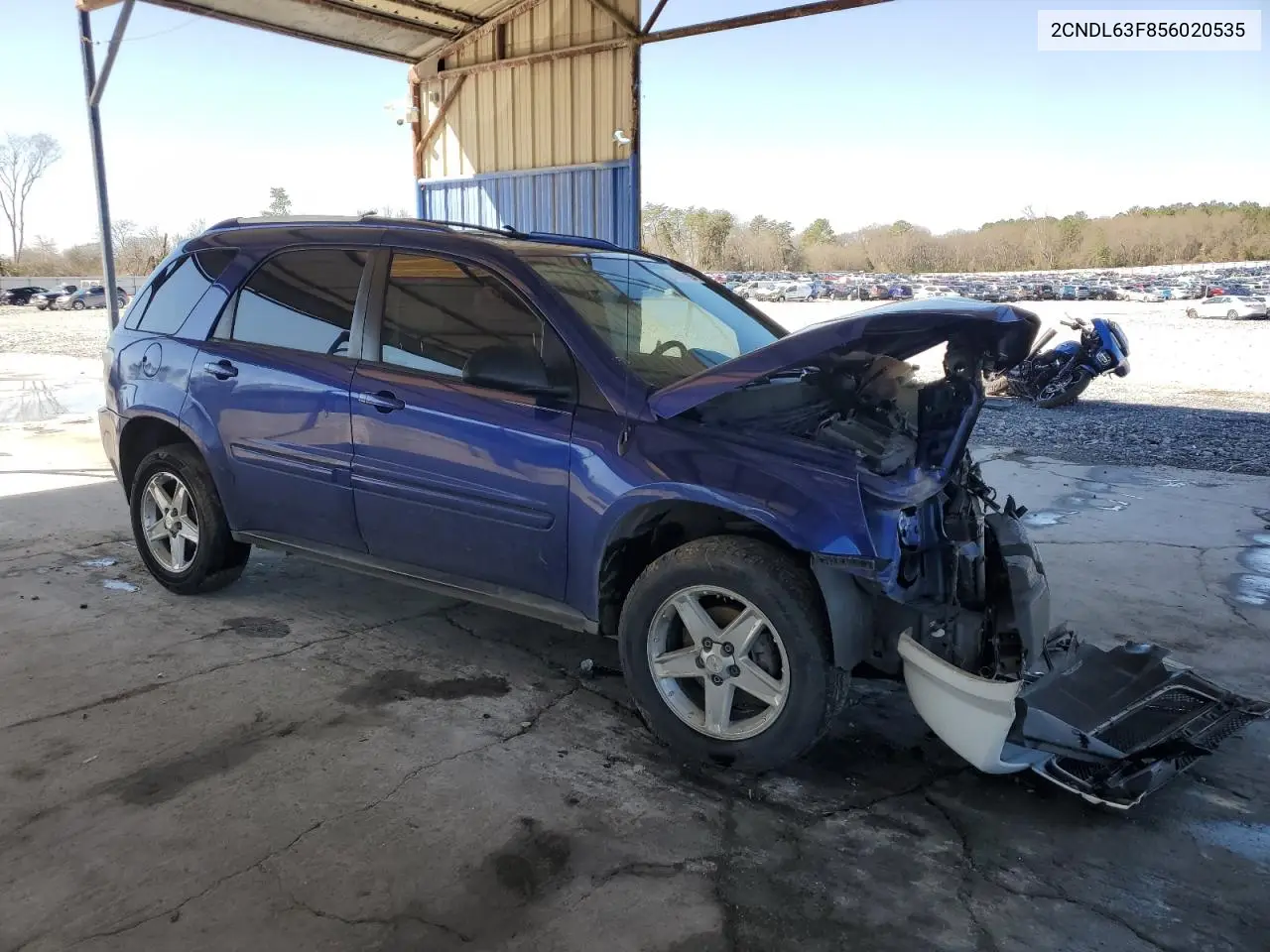 2005 Chevrolet Equinox Lt VIN: 2CNDL63F856020535 Lot: 48435635