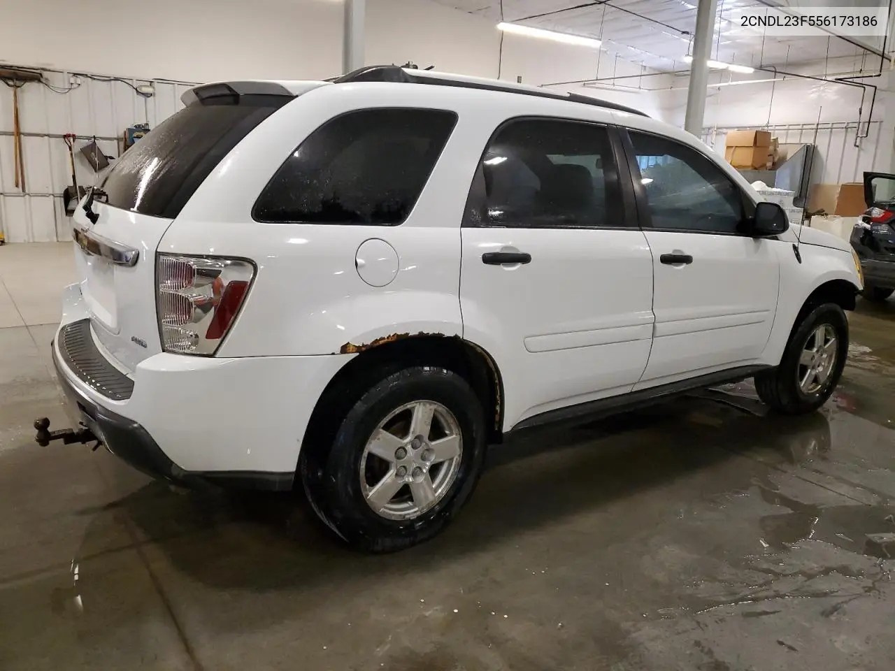 2005 Chevrolet Equinox Ls VIN: 2CNDL23F556173186 Lot: 55771575