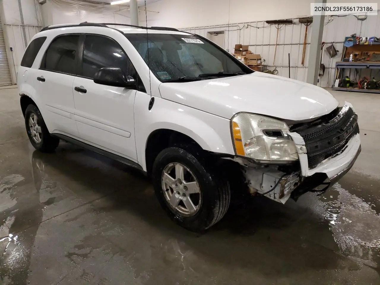 2005 Chevrolet Equinox Ls VIN: 2CNDL23F556173186 Lot: 55771575