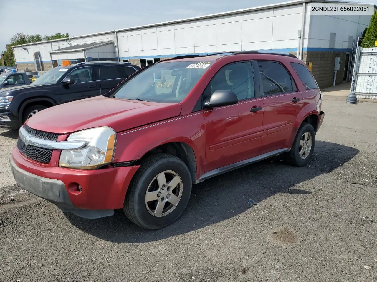 2005 Chevrolet Equinox Ls VIN: 2CNDL23F656022051 Lot: 55934255