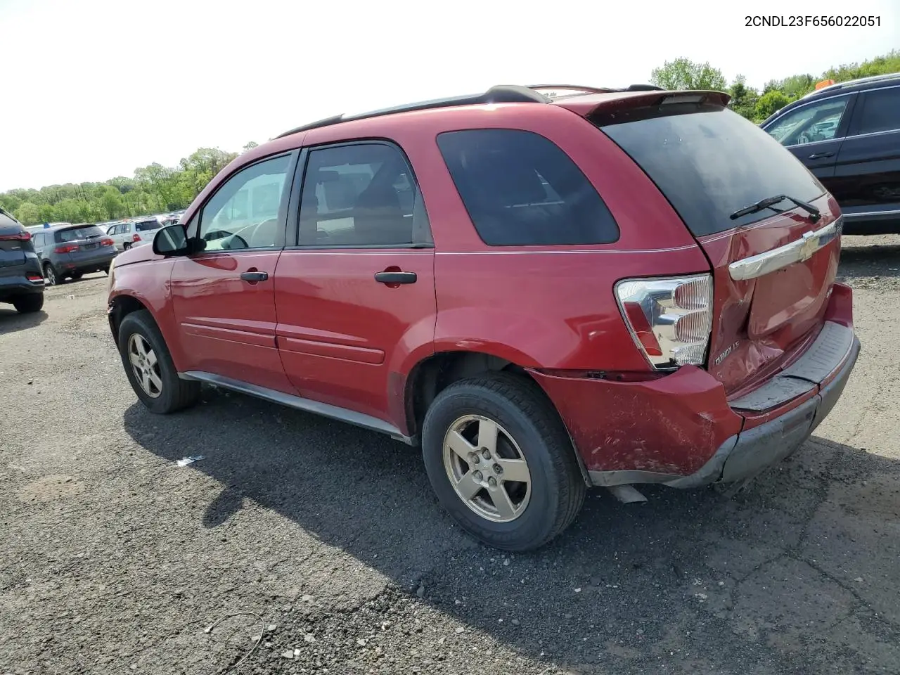 2005 Chevrolet Equinox Ls VIN: 2CNDL23F656022051 Lot: 55934255