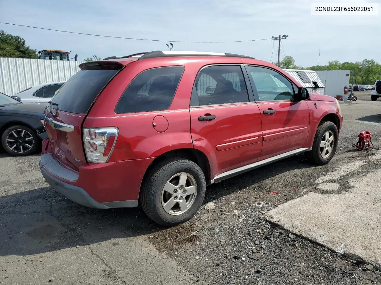 2005 Chevrolet Equinox Ls VIN: 2CNDL23F656022051 Lot: 55934255