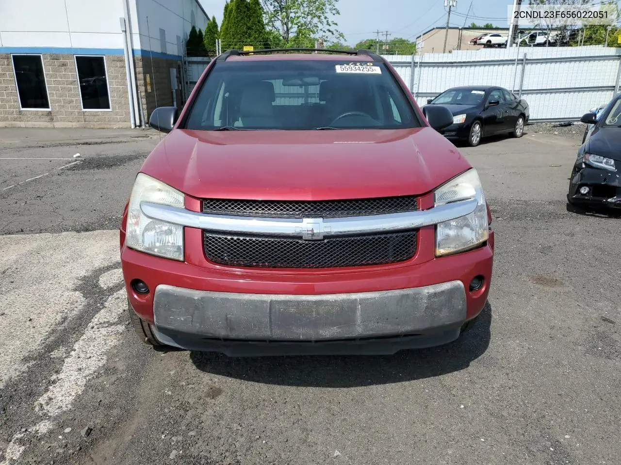 2005 Chevrolet Equinox Ls VIN: 2CNDL23F656022051 Lot: 55934255
