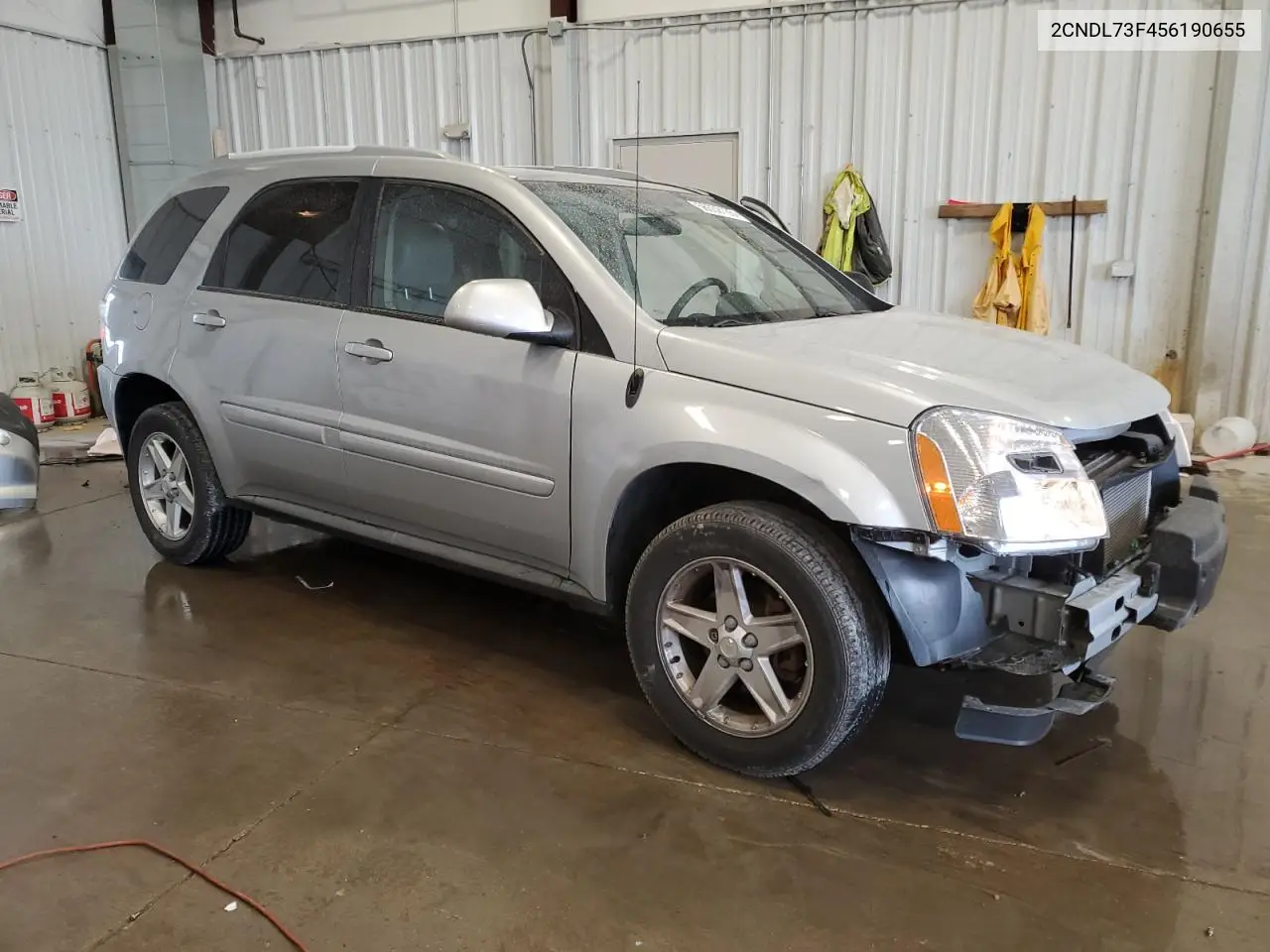 2005 Chevrolet Equinox Lt VIN: 2CNDL73F456190655 Lot: 56058185