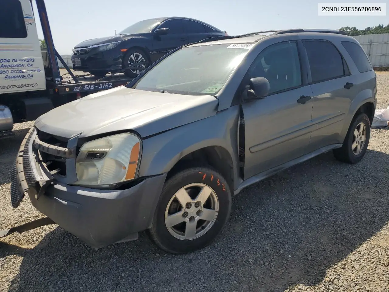 2005 Chevrolet Equinox Ls VIN: 2CNDL23F556206896 Lot: 56179565