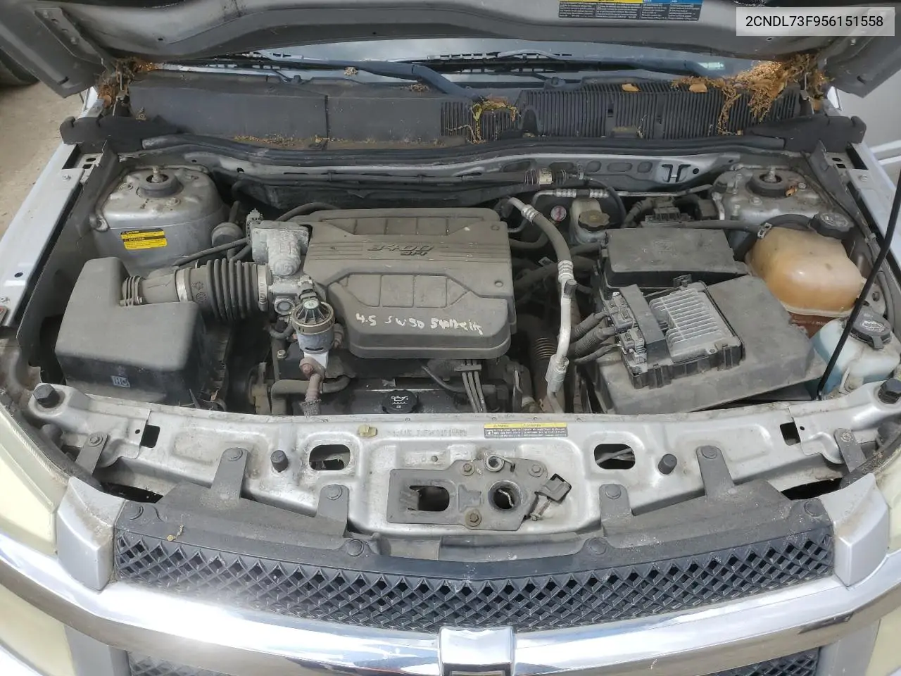 2005 Chevrolet Equinox Lt VIN: 2CNDL73F956151558 Lot: 56513195